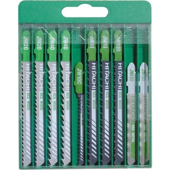 HITACHI sada plátků do přímočaré pily 10 ks 750049