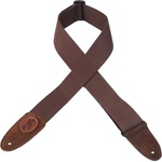 Levy's Signature Cotton 2.5 Standard Brown Колан за китара (MSSC8-BRN)