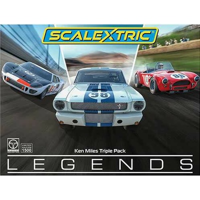 Scalextric Autíčka GT C4619A Ken Miles Triple Pack