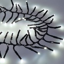 Solight LED vonkajšia vianočná reťaz s diaľkový ovládaním- Cluster 576 LED 8 funkcií časovač IP44 studená biela