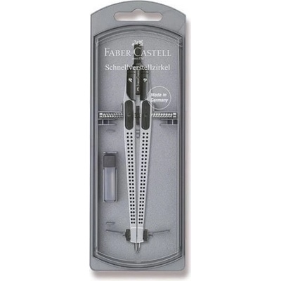 Faber-Castell kružítko Quick Set Grip 2001 stříbrná 174472
