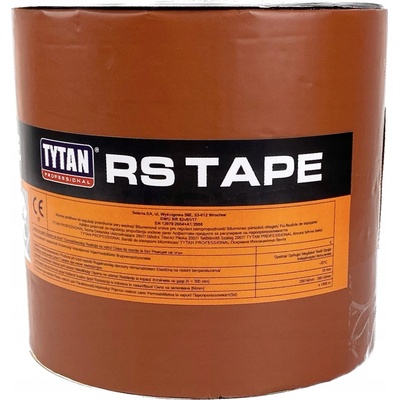 Tytan Střešní bitumenová těsnicí páska 10 m x 15 cm cihlová