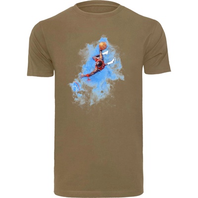 Mister Tee Тениска Basketball Clouds Tee olive MUB-MT1482-00176 - Черен, размер L