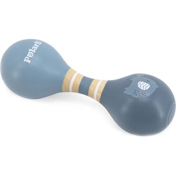 Viga Toys Двоен дървен маракас Viga Toys PolarB - Слон (44089)