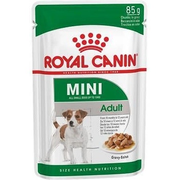 Royal Canin MINI ADULT POUCH - Консервирана храна за пораснали кучета от малки породи-85гр