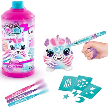 Canal Toys Творчески комплект Canal Toys Airbrush plush - Мини плюшена играчка за оцветяване, 1 брой, асортимент (CTOFG282)
