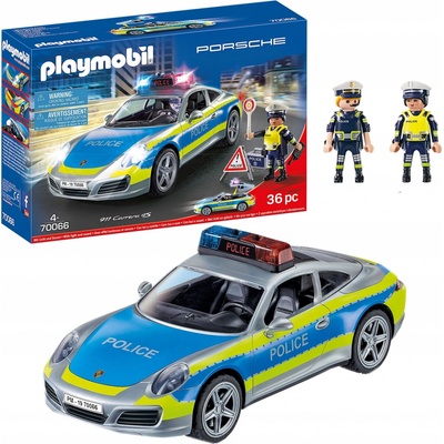 Playmobil 70066 Porsche 911 Carrera 4S Policie se zvukem a světly – Zboží Živě