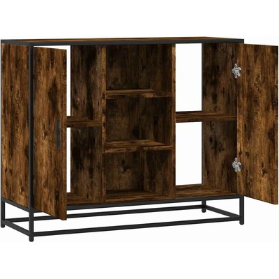 vidaXL 11461.849016 příborník kouřový dub 92 x 35 x 76 cm