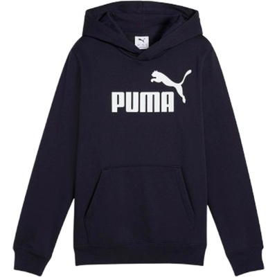 Puma Essentials No.1 Logo Hoodie FL G tmavo modrá