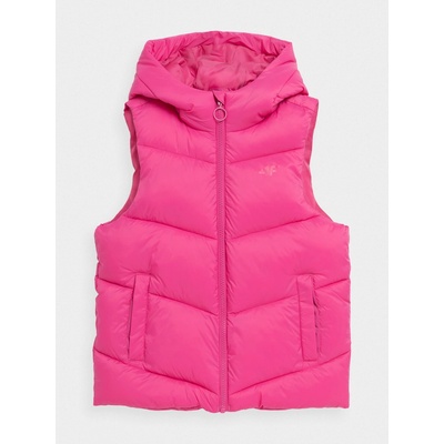 4F dětská vesta JAW23TVJAF045 dark pink – Zbozi.Blesk.cz