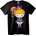 NOONEBRAND Тениска с Картинна Девойка - 6XL, Black