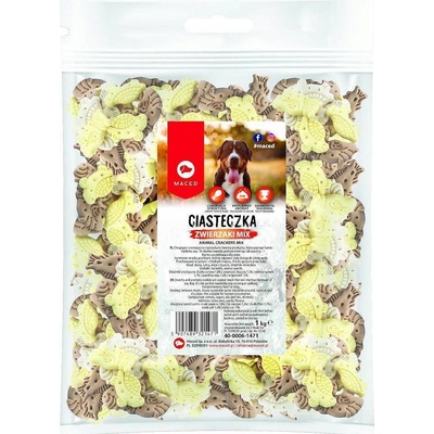 MACED MIX zvířecí sušenky pamlsek pro psy 1000 g