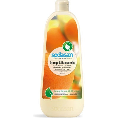 Sodasan Eco tekutý prostriedok na riad Pomaranč 1 l