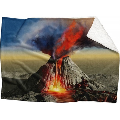 Impar fleece deka Sopka Podšití beránkem ANO 150x120