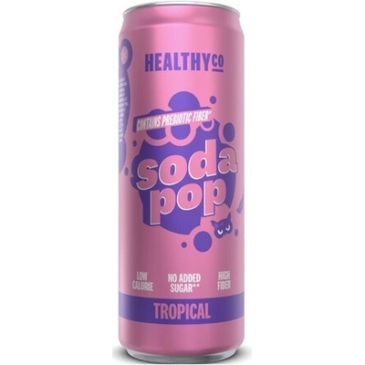 HealthyCo Soda pop tropical 330 ml