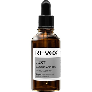 Revox Cosmetics REVOX B77 JUST Glycolic Acid 20% Toning Solution Ексфолиант за лице дамски 30ml