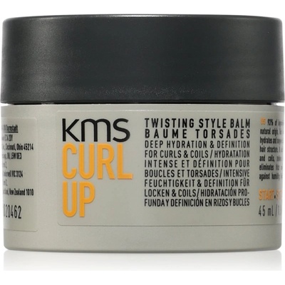 KMS Curl Up Twisting Style Balm стилизиращ крем за чуплива и къдрава коса 45ml