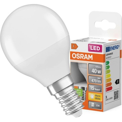 Osram LED žárovka SCLP40 E14 5.5W/827 ilumka
