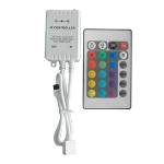 ELMARK Rgb ir КОНТРОЛЕР ЗА led ЛЕНТА 12v 10a 24БУТОНА (99rgbcontrol1)
