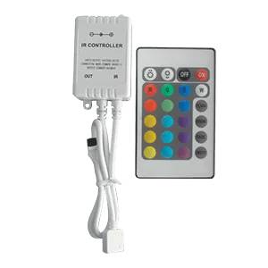 ELMARK Rgb ir КОНТРОЛЕР ЗА led ЛЕНТА 12v 10a 24БУТОНА (99rgbcontrol1)