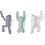Umbra Закачалки Buddy сини, бяли, ментови 3 бр (318165-370)