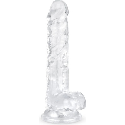 EasyToys Jelly Dildo with Balls 17cm