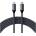 Satechi USB-C to USB-C Charging Cable 100W - USB-C към USB-C кабел за MacBook и устройства с USB-C порт (200 cm) (сив)