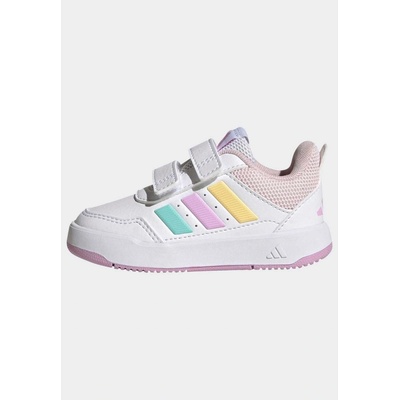 adidas odolná detská športová obuv fialovo-biela