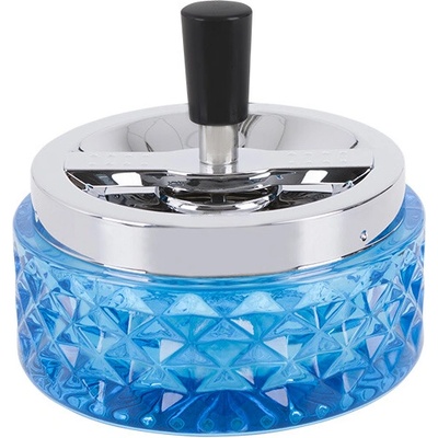 Zorr Skleněný popelník modrý 11,9 cm