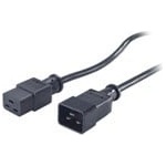 APC PWR Cord C19 - C20, 0.6 m Черен 0, 6 м C19 разклонител C20 разклонител (AP9892)