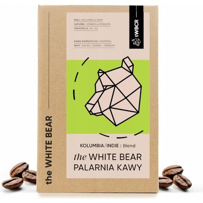 The White Bear Kolumbie/Indie zrnková 1 kg