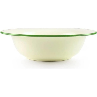 Ibili Smaltovaná mísa se zeleným okrajem 3,6l 32 cm