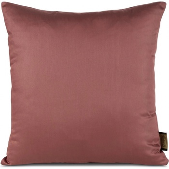 Eurofirany Jednofarebná NOVA z bavlneného saténu - marsala 1 tmavopúdrová bavlna satén 40 x 40 cm