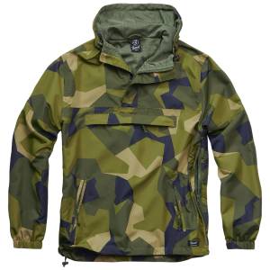 Brandit Мъжка лятна ветровка в зелен камуфлаж Brandit camo M90MODEL814 SALE - , размер S
