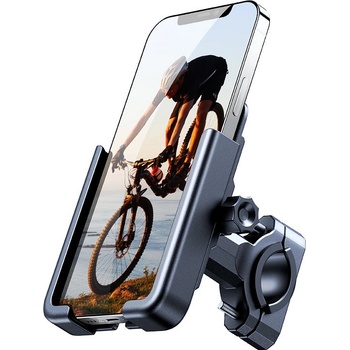 Wozinsky Metal Bike Smartphone Handlebar Mount Black WBHBK3