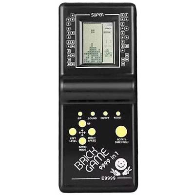 Roger Electronic Tetris Black Retro Игрална конзола (4752168121689)