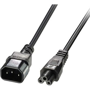 Image 1 of Lindy Захранващ кабел Lindy 30343, от IEC C5(м) към към IEC C14(ж), 5m (LNY-30343)