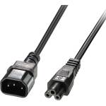 Lindy Захранващ кабел Lindy 30343, от IEC C5(м) към към IEC C14(ж), 5m (LNY-30343)
