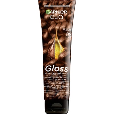 GARNIER OLIA GLOSS FARBIACA VLASOVA MASKA COWBOY COPPER