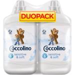 Coccolino Sensitive&Soft Концентриран омекотител 136 пранета 2x1700ml (8720181513107)