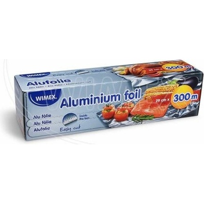 Alu fólie 10,5µm 29cm x 300m v řezacím boxu [1 ks]