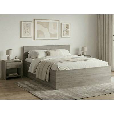 Textilomanie Sofia dub lanýž s laťkovým roštem matrace Deluxe 10 cm