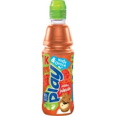 Kubík Play Voda + ovocná příchuť Jahoda 400 ml – Sleviste.cz