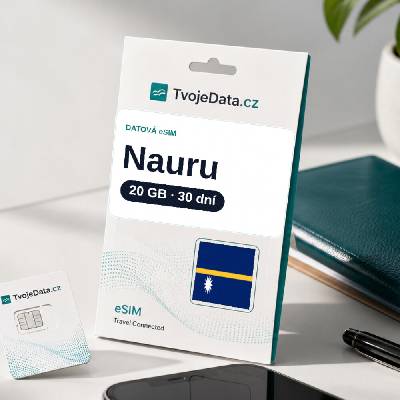 eSIM Nauru 20 GB / 30 dní