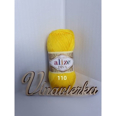 Alize Diva 110 sito žlta