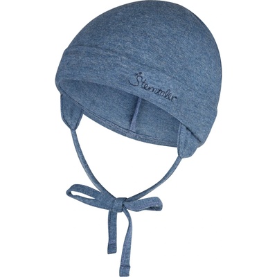 Sterntaler Детска зимна шапка (beanie) Sterntaler Kid's OCS Beanie Melange Beanie - Tintenblau Melange - размер 45 cm (904-5012-0417)