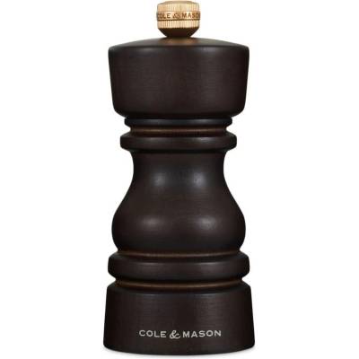 Cole & Mason London Chocolate Wood Precision+ mlynček na soľ 13 cm