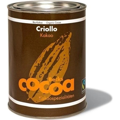 Fairtrade Bio rozpustná čokoláda Criollo s nejlepším 100% kakaem 250 g