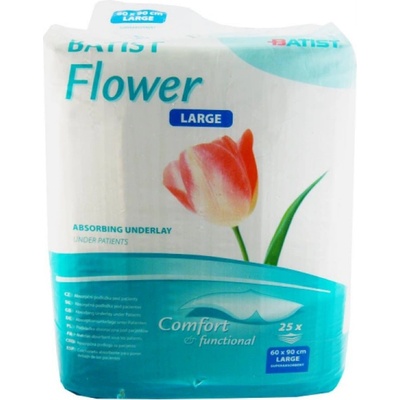 Batist Flower L 60X90 25 ks