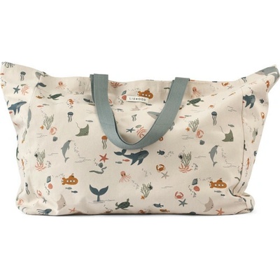 LIEWOOD plážová taška Maxi tote bag Sea creature / Sandy